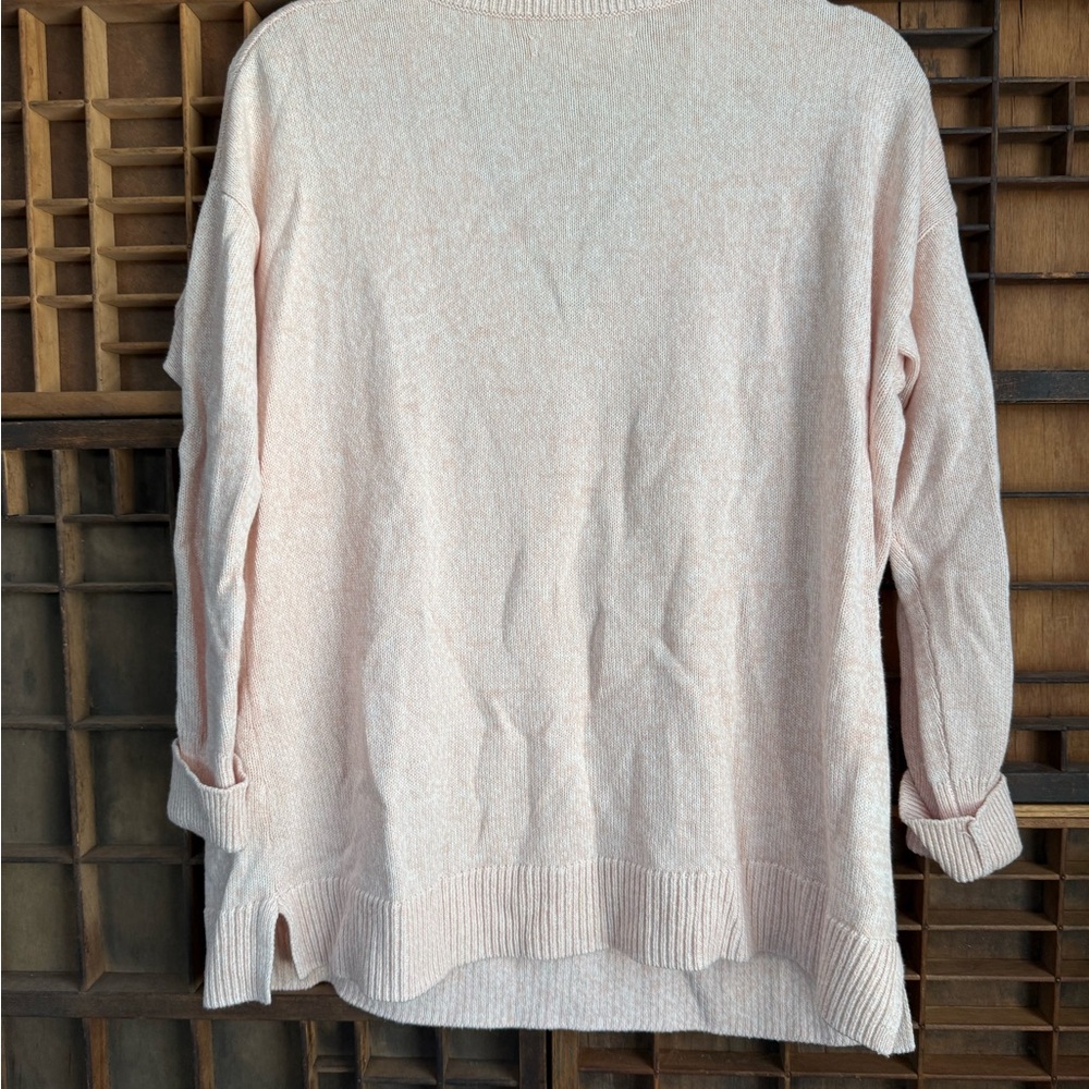 LOFT Women's Pink Sweater - Picture 2 of 4